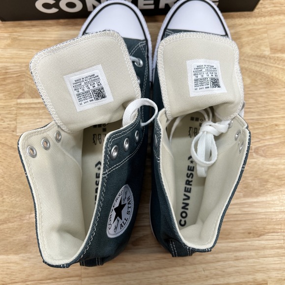 Converse‎ Chuck Taylor All Star Shoes M10/W12 CTAS High A10536F True Nature - Picture 8 of 9